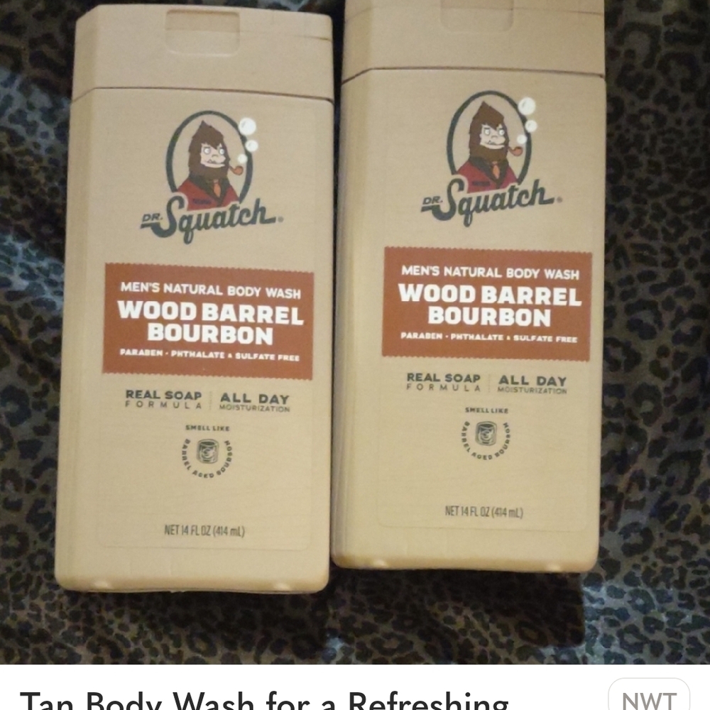 Dr Squatch Wood Barrel Bourbon